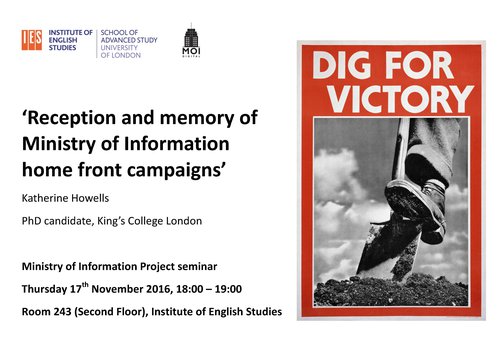 K Howells Seminar November 2016